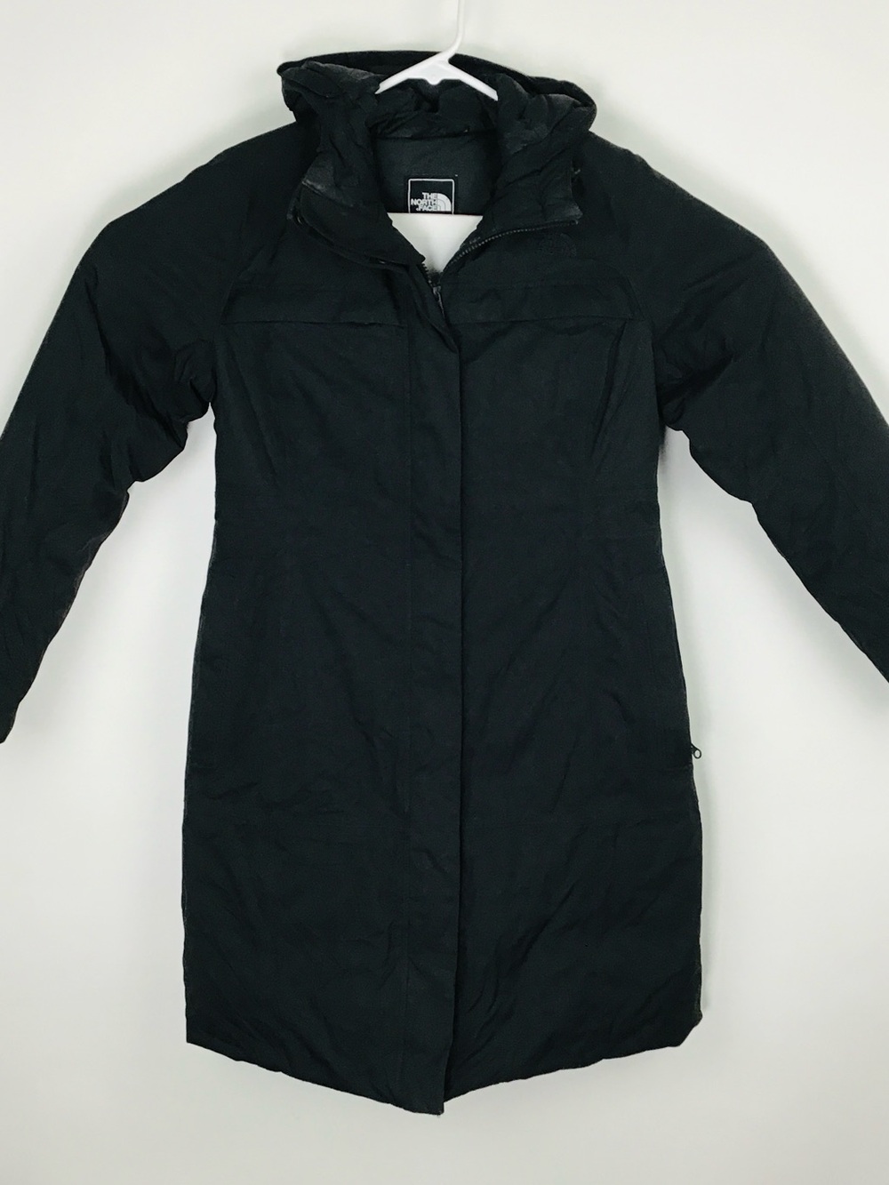 The North Face womens goose down long puffer coat medium